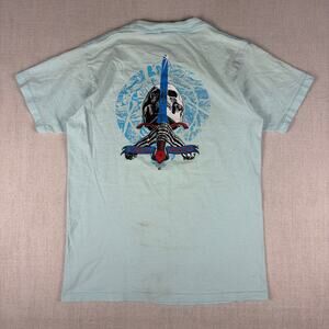 Vintage Powell Peralta Skull And Sword 80s Stedman Bones Medium Skate Shirt